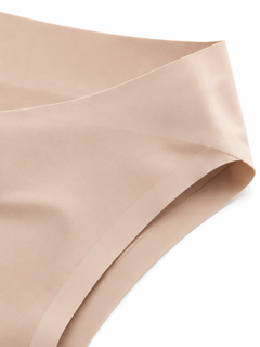 Nude detail view - waistband and leg opening