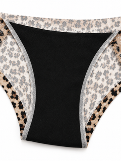 Leopard Print detail view - inner gusset