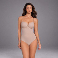 Nude model view - front