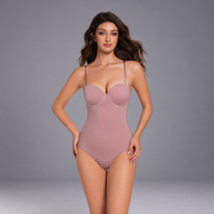 Pink model view - front