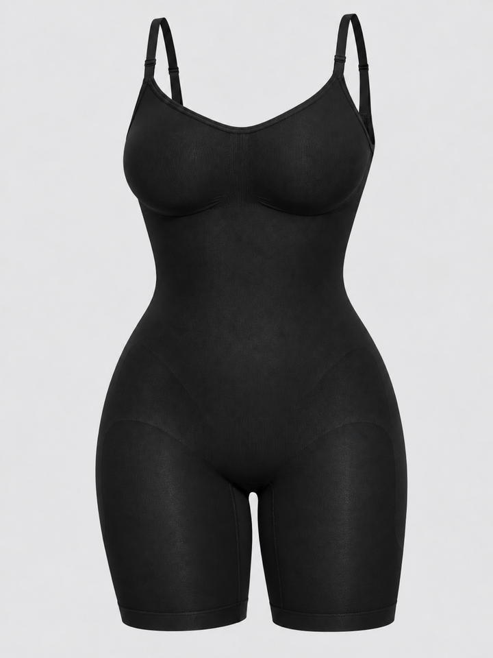Body short à bretelles réglables