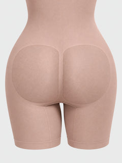 Nude Pink detail view - back panels and leg hems