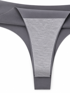 Grey detail view - inner gusset