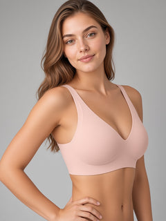 Pink model view - front