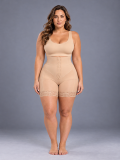Nude model view - front