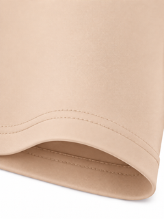 Nude detail view - leg hem