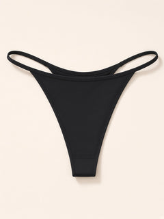 Black detail view - side straps