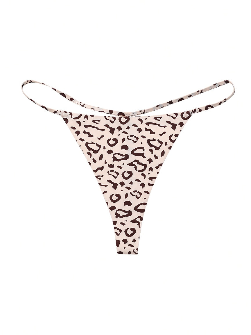 Cream Leopard product view - front