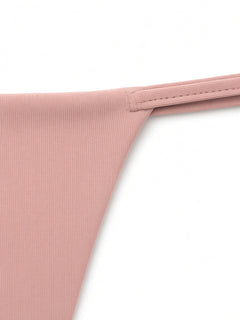 Dusty Pink detail view - side string junction