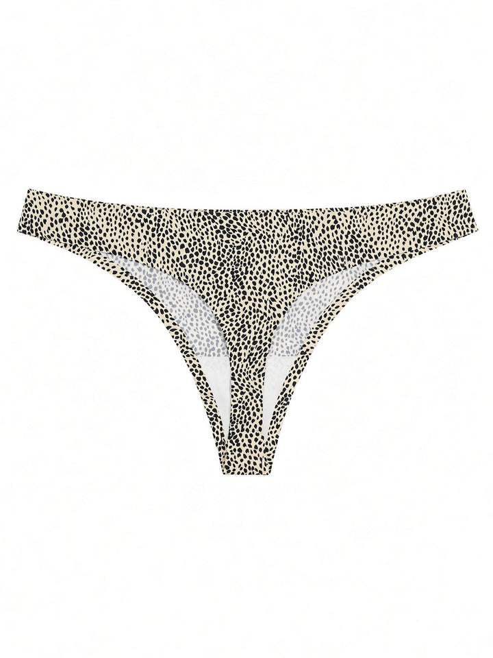 Tanga con estampado animal