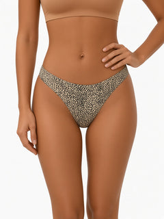 Cream Leopard model view - front
