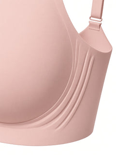 Light Pink detail view - side and adjustable strap
