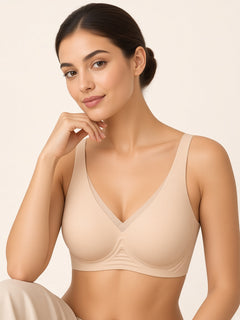 Nude model view - front