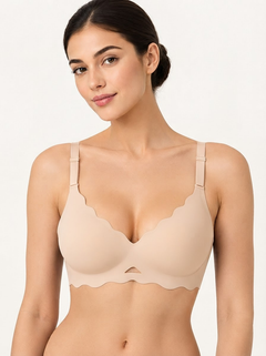 Beige model view - front
