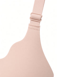 Dusty Pink detail view - adjustable strap