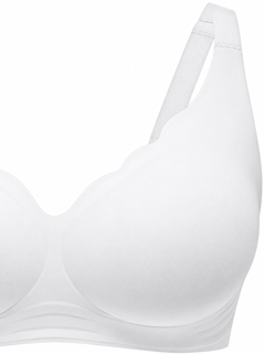 White product view - cup detail